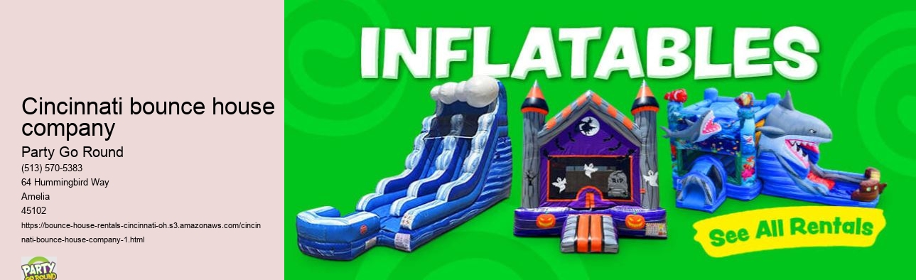 Cincinnati bounce house company