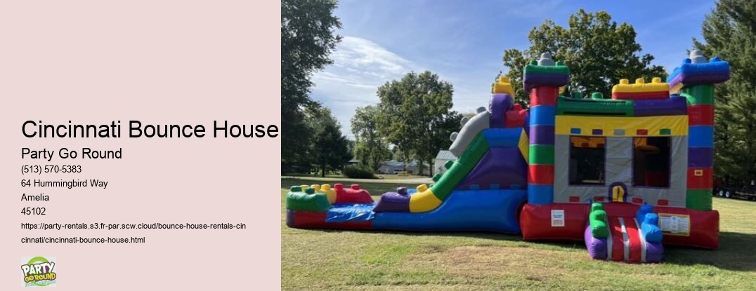 Make Your Event a Hit with Party Go Round's Bounce House Rentals!