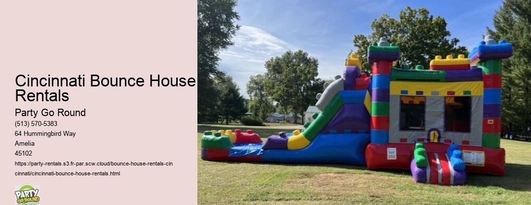 Book Your Bounce House Rental with Party Go Round Now!