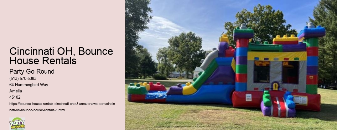 Cincinnati OH, Bounce House Rentals