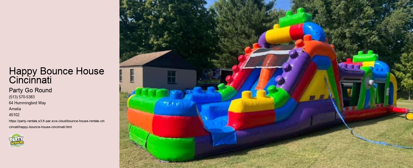 Create Magical Moments with Party Go Round's Bounce Houses!