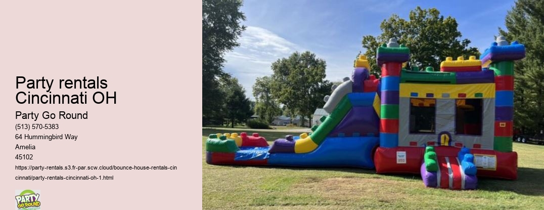 Jump house rentals Cincinnati