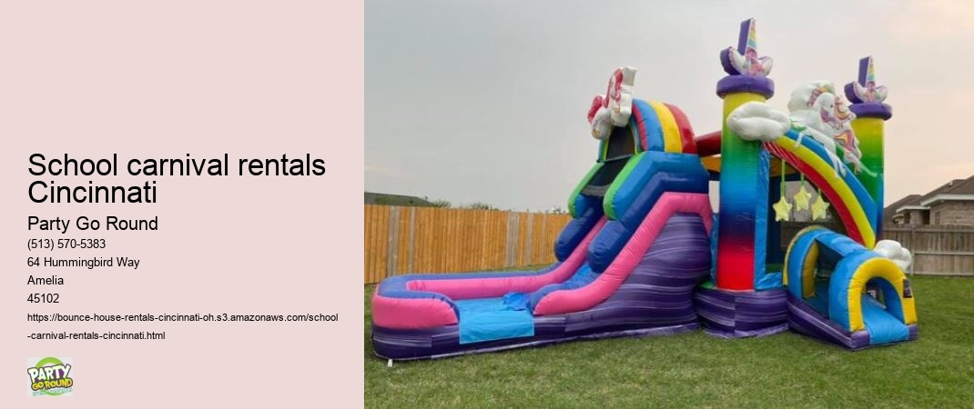 School carnival rentals Cincinnati
