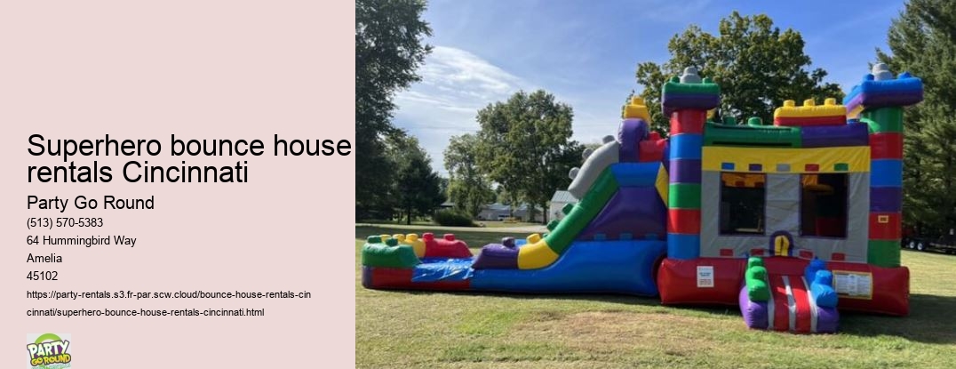 Bounce House Fun in Cincinnati: Party Go Round Has You Covered!
